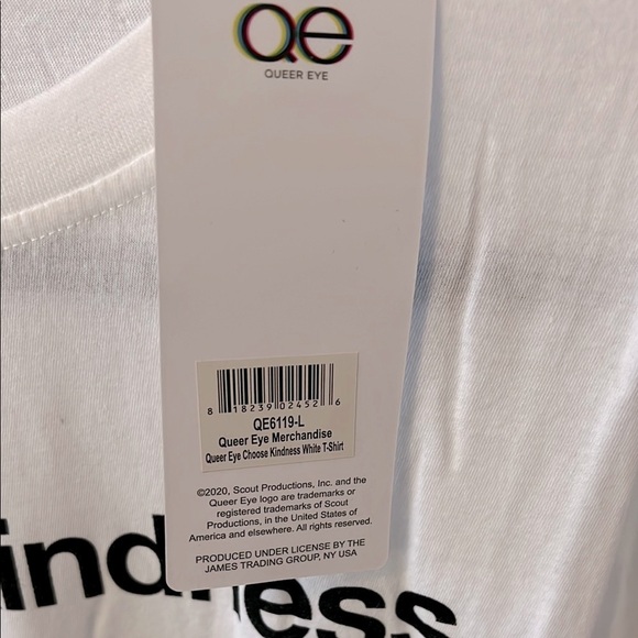 Queer Eye White Graphic Tee - Picture 3 of 4